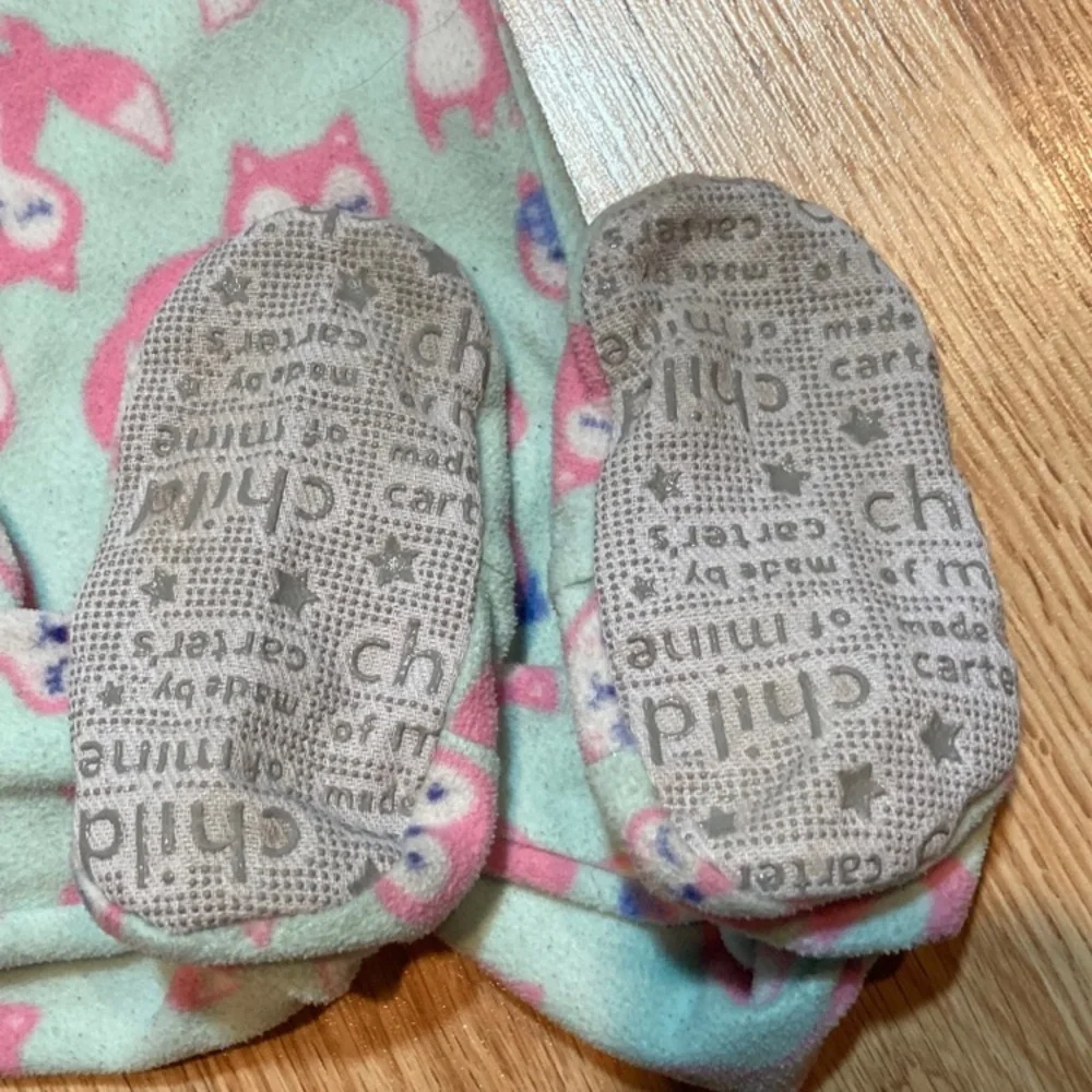 Carters sleeping fox‎ fleece sleeper 18 months